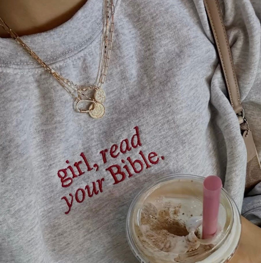 -Girl Read Your Bible-