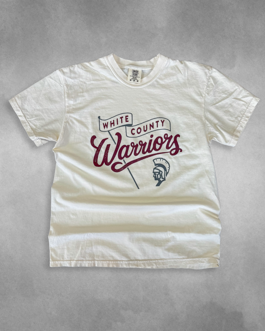 -White County Warriors Tee-