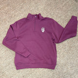 AUGUSTA 1/4 ZIP MAROON