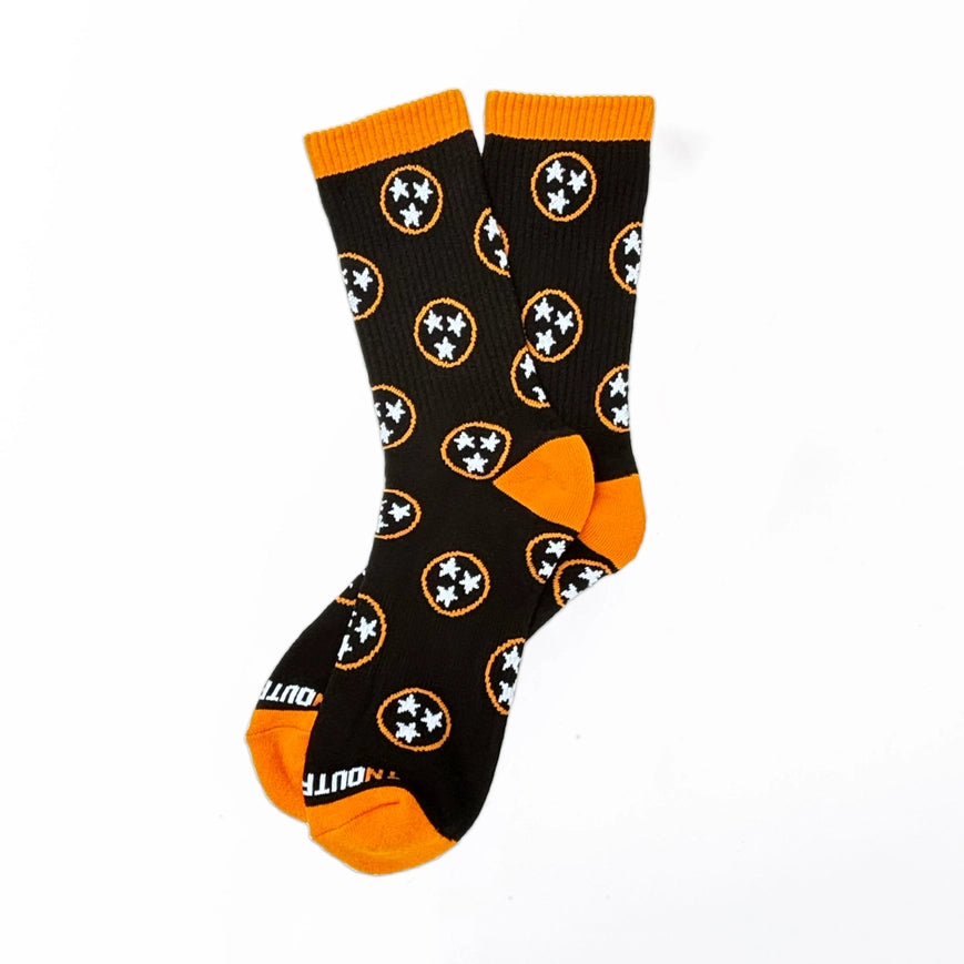-Dark Mode Tennessee Socks-