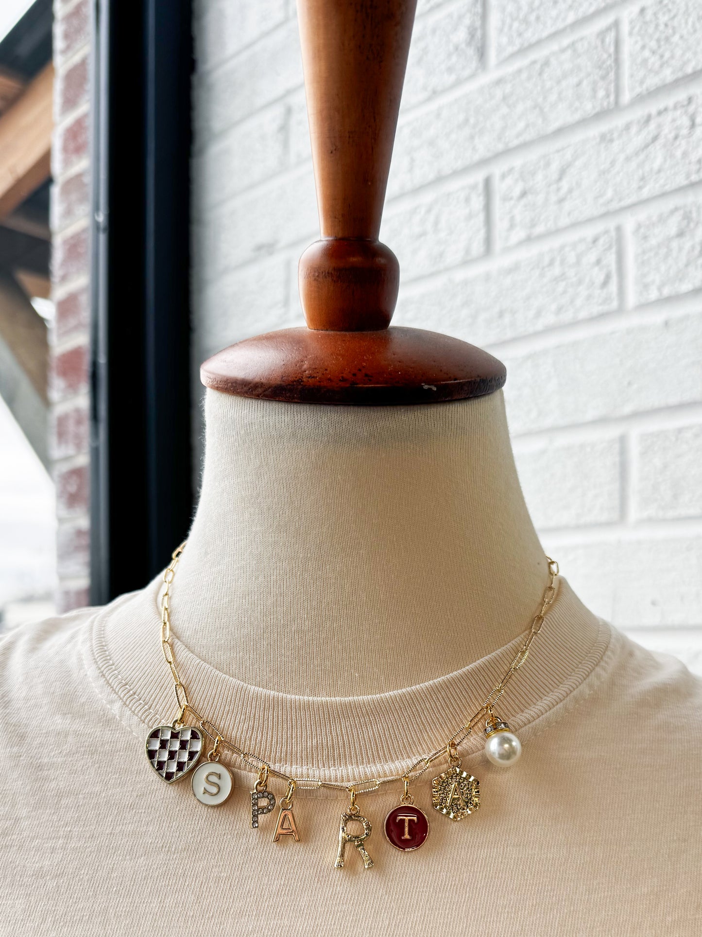 - All Charmed Out Sparta Necklace -