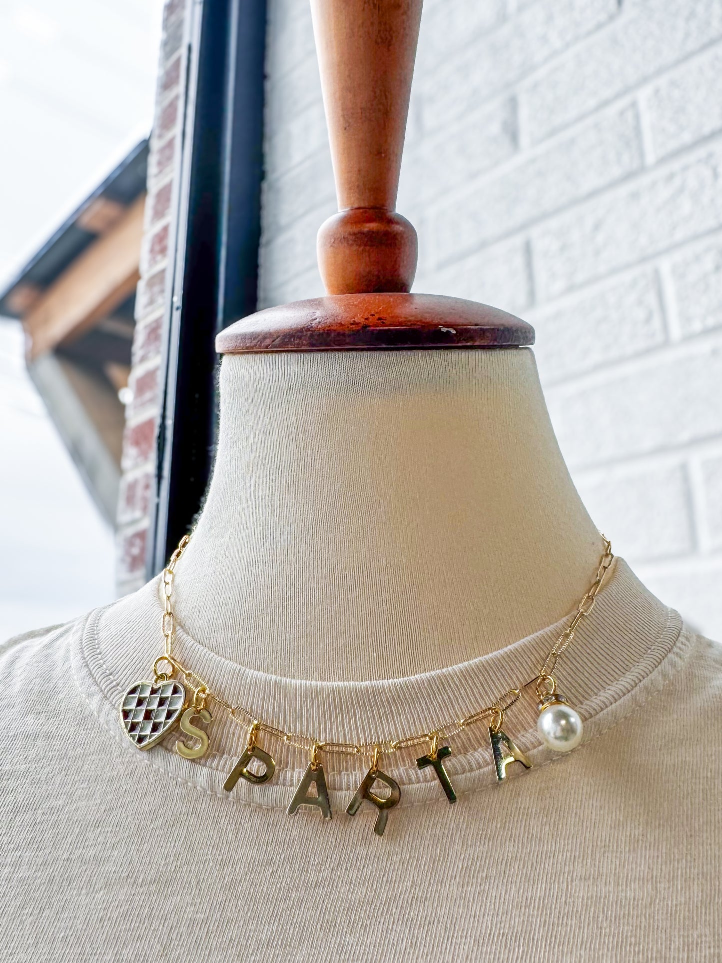 - The Sparta Charm Necklace -