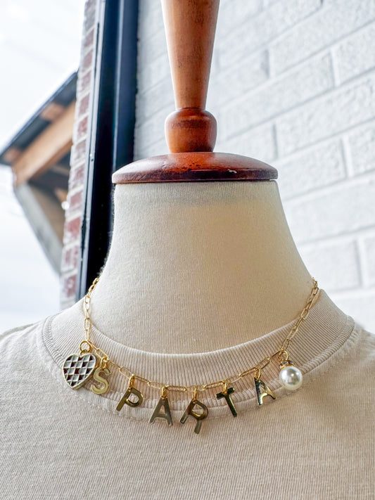 - The Sparta Charm Necklace -