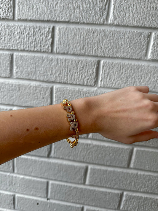 - Sparta Classic Gold Bracelet -