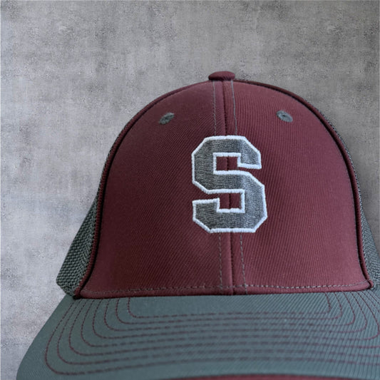 Sparta "S" Hat White Outline
