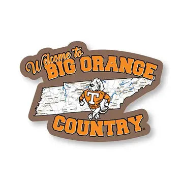 -Welcome To Big Orange Country Sticker-