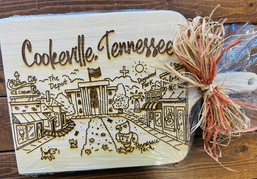 Cookeville, Tennessee Cutting Board